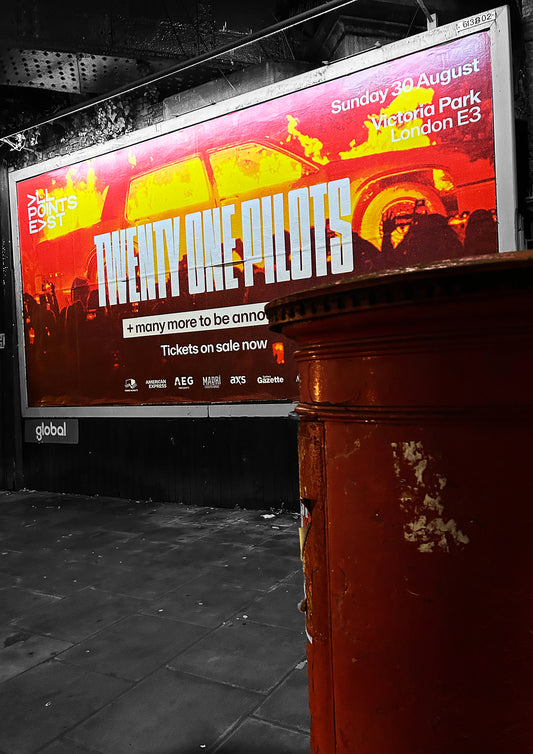 Twenty One Pilots - All Points East Poster @ Camden Road - Print