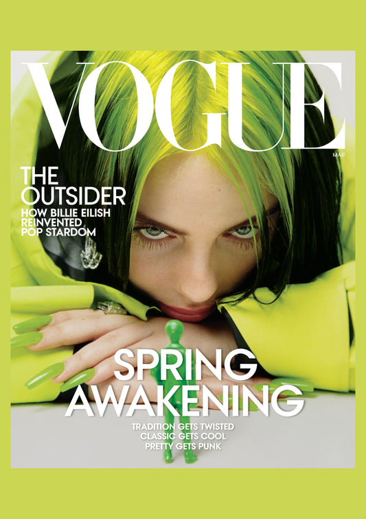 Billie Eilish - Vogue Magazine Cover Print - March 2020 01 (A4)