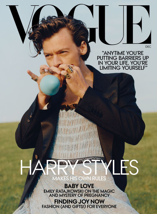 Harry Styles - Vogue Magazine Cover Print - December 2019 (A4)