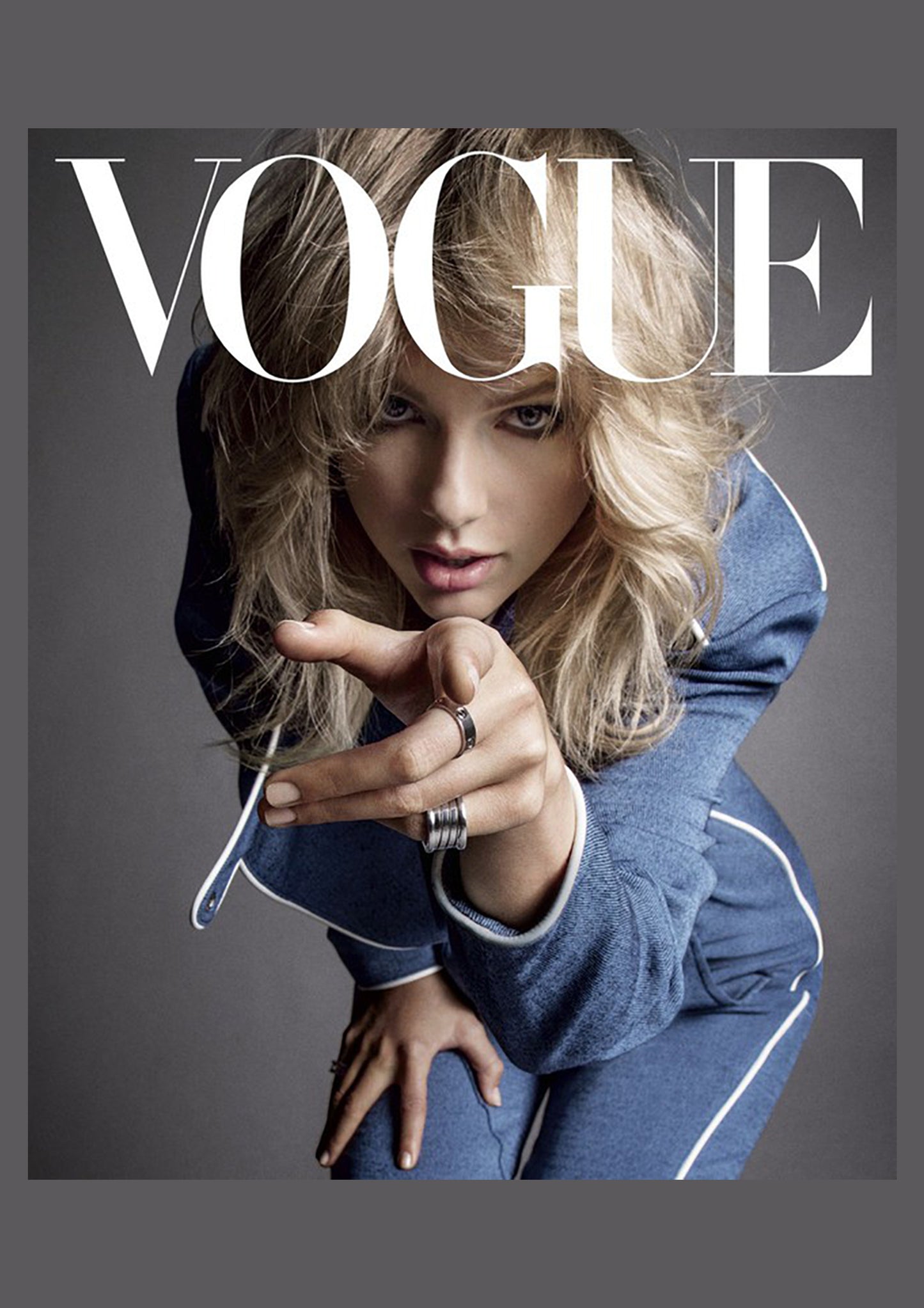 Taylor Swift - Vogue Magazine Cover Print - September 2019 (A4)