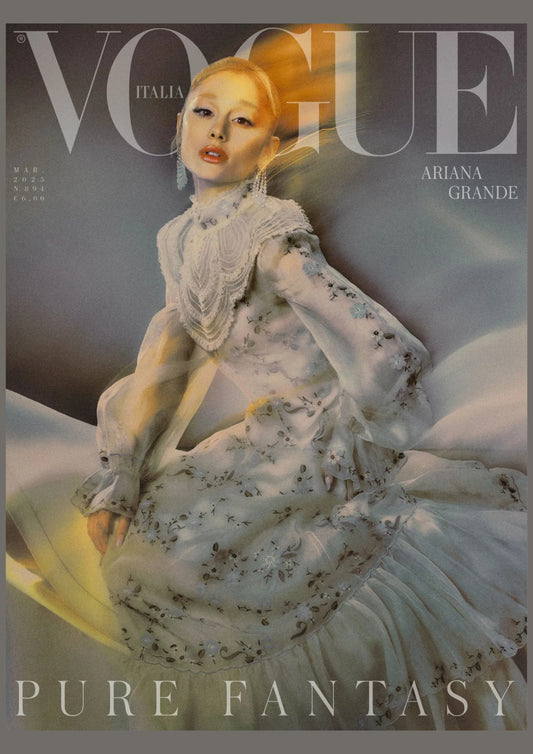 Ariana Grande - Vogue Italia Magazine Cover Print - March 2025 (A4)