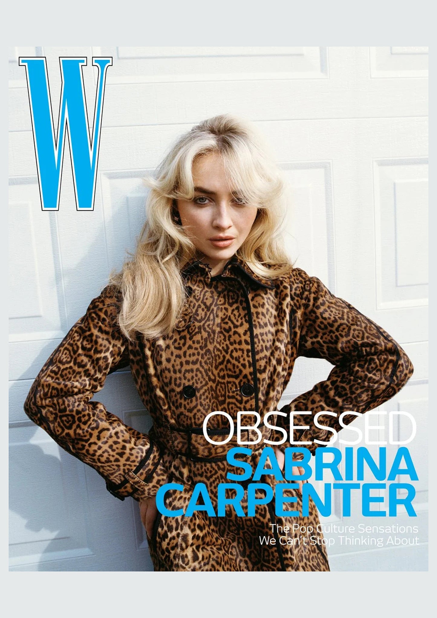 Sabrina Carpenter - W Magazine Cover Print - September 2024 (A4)