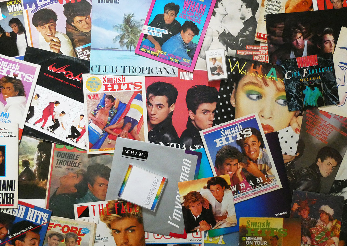 Wham! Music Collection Collage - Exclusive Photographic Print