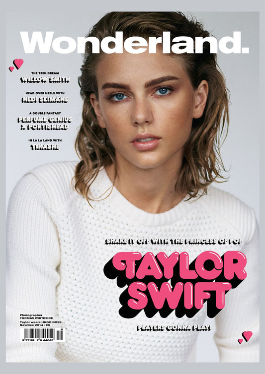 Taylor Swift - Wonderland Magazine Cover Print - November / December 2014 (A4)