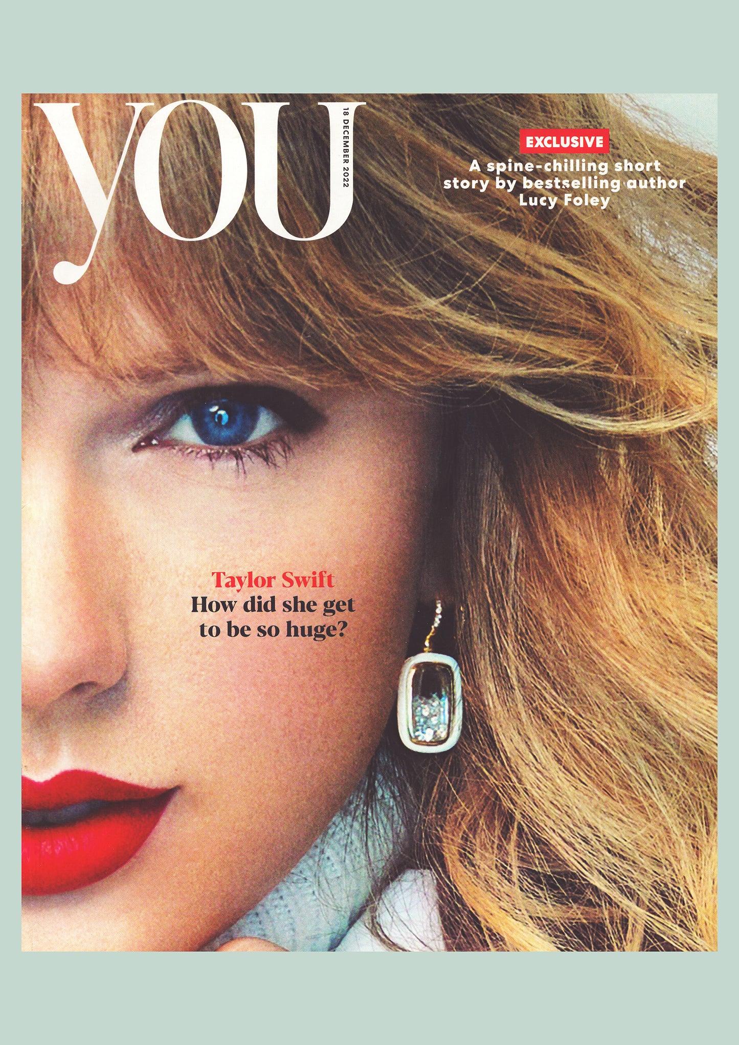 Taylor Swift - You Magazine Cover Print - December 2022 (A4)