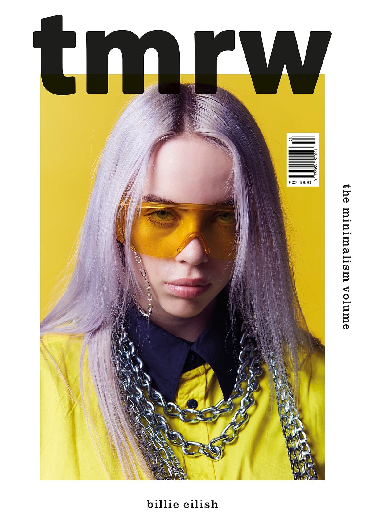 Billie Eilish - tmrw Magazine Cover Print - March 2018 (A4)